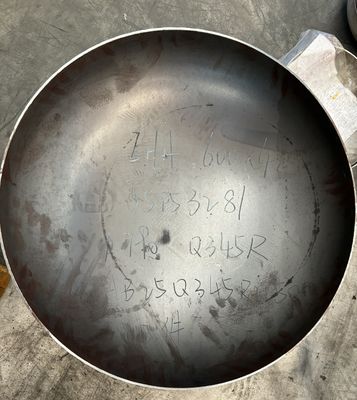 Pressure Vessel Carbon Steel Head 600mm Diameter 4mm Thickness Elliptical Head