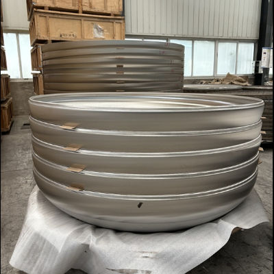 1712*6 SA-240M 316L Necked Elliptical Head Stainless Steel 76mm - 10000mm Diameter