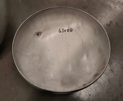 S30408 2:1 Stainless Steel Elliptical Dished Head With Reduced Opening