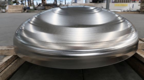 Polished Stainless Steel(SUS304 )Reducing Dished Head With 500mm Diameter And 2.5mm Thickness