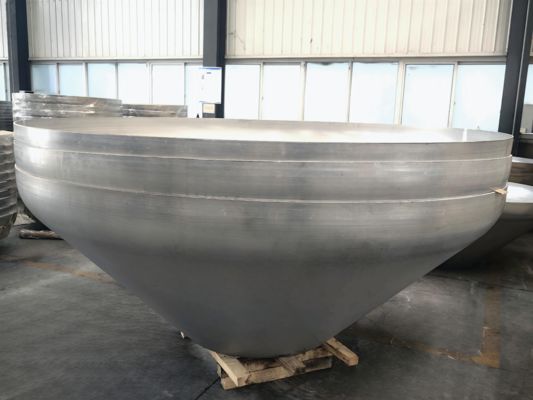 316L ASME Approved Stainless Steel Mirror Polished Conical Head from China Supplier