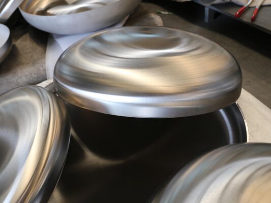 2:1 S31603 Ellipsoidal Head 650mm Open Inner Diameter 5mm Thickness