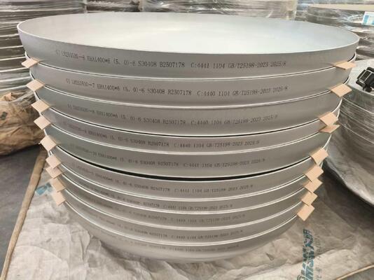 Cold Pressing 1400*6 Ellipsoidal Head Cryogenic Pressure Vessel Heads
