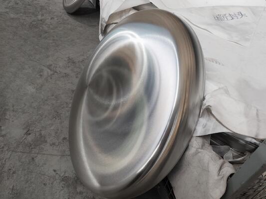 ASME Cold Pressing 1100mm×4mm Torispherical Head with External Surface Polished (Ra ≤ 0.8μm)