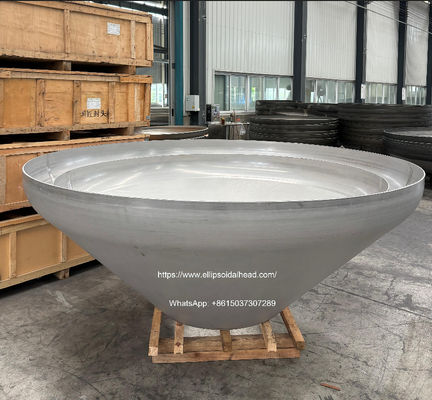 316 Stainless Steel ASME Certified Cone Dished Ends Used for Pressure Tank/Vessels