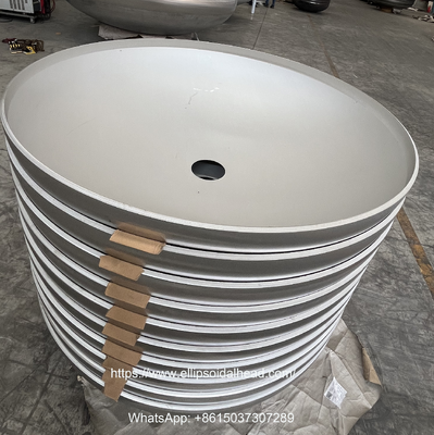 ASME SA-240 316L Corrosion-Resistant Elliptical Stainless Steel Tank Head for Oil & Gas Industry