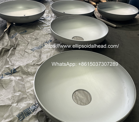 ASME Customized Stainless Steel TorisPherical Dome Lid Dished Top Cover for Pressure Vessels