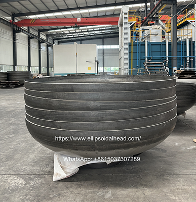 ASME Section VIII Carbon Steel Oil & Gas Industry Application Elliptical Dished Head Manufacturer from China