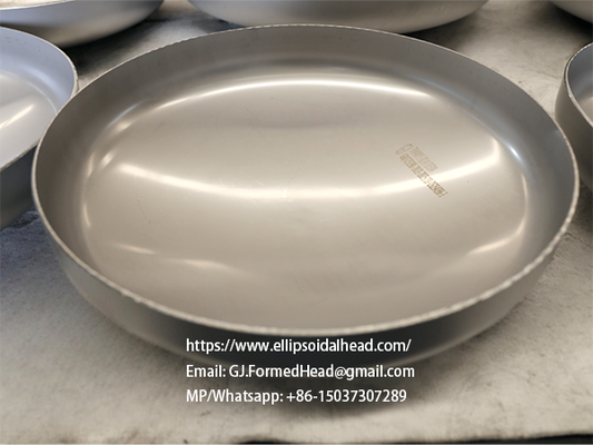 ASME Certified U Stamp Stainless Steel Dish Head Manufacturer in China