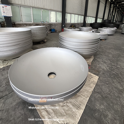 ASME 304L 316L Stainless Steel Elliptical Dish Head Manufacturer in China for High Pressure Vessels