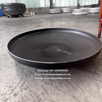 ASME & PED Certified Carbon Steel Custom Torispherical Heads from China Manufacturer