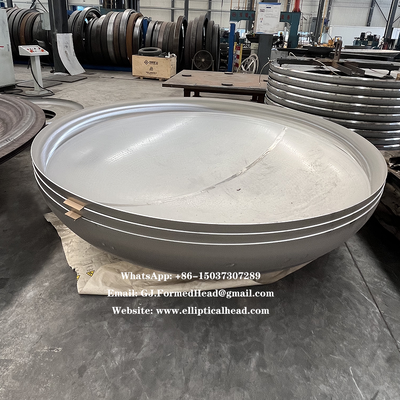 ASME & PED Certified 316L Custom Tank Bottom Head with U-Stamp from China Manufacturer