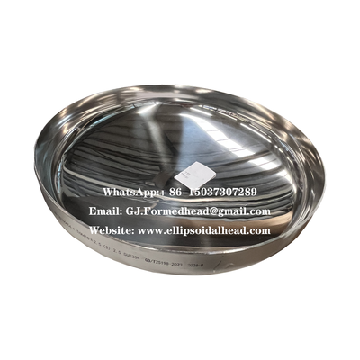 ASME  Certified Stainless Steel Mirror Polished Tank Bottom Heads from China Manufacturer