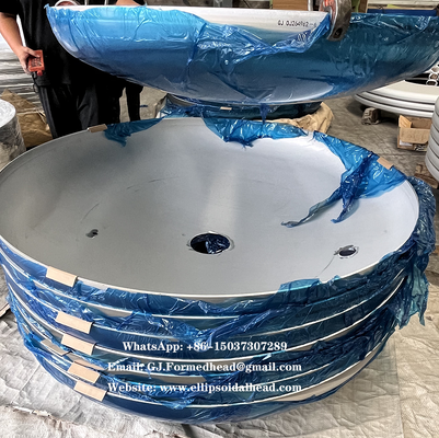 ASME Certified SA-240M Cold Forming Stainless Steel Tank Heads Manufacturer in China