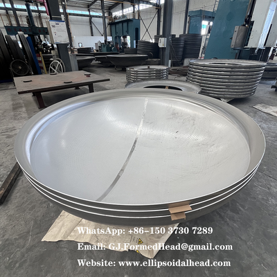 ASME-certified Chinese Manufacturer of Stainless Steel Dished Ends, SA-240M 304 & 316L