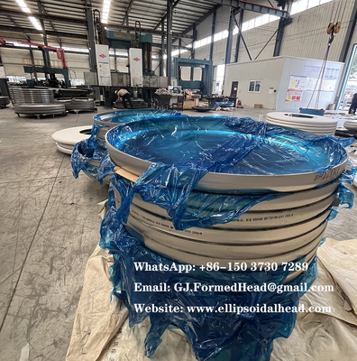 PED & ASME Certified Duplex & Stainless Steel Dished Heads Manufacturer from China