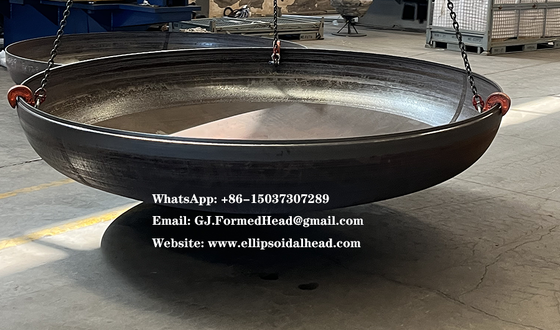 ASME Certified Pressure Vessel Dish Ends Manufacturer in China Covering SA-516 Carbon Steel & SA-240M Stainless Steel