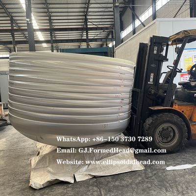 ASME & PED Certified Tank Heads Manufacturer from China with Types of Elliptical, Torispherical