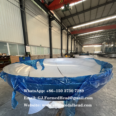 ASME & PED Certified Elliptical Tank Heads Manufacturer in China SA-516 Gr.70 & SA-240M