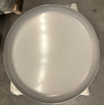 SUS304 Flat Bottom Dish 1300mm Diameter 4mm Thick Pressure Vessel Head