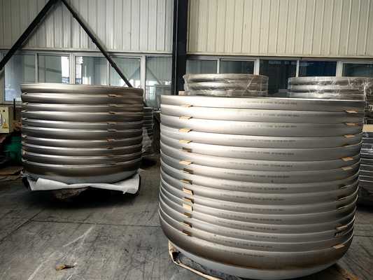 S30408 Ellipsoidal Dish Head With 1700mm Open Inner Diameter And 7mm Thickness