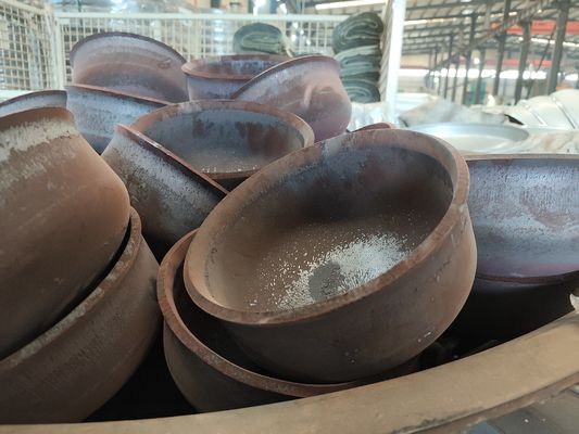 Q345R Carbon Steel Head 219mm Diameter Elliptical Dished Heads For Tanks