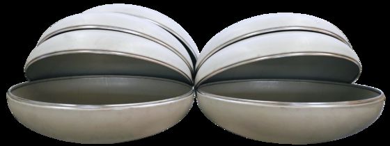 2:1 Elliptical Dished Head with Reduced Opening ISO 9001 Certified Stainless Steel Tank Head