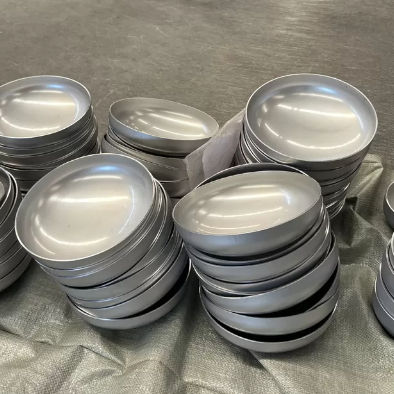 S30408 Pipe End Cap 159mm Diameter Lightweight Pressure Vessel End Cap Corrosion Resistant