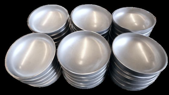 EHB 168×3 SUS304 Integrally Formed Pipe End Cap - High-Precision Pressure Vessel Seal