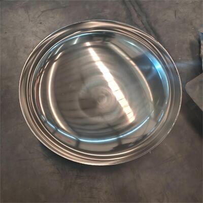316L High Corrosion Resistance ASME U Stamp 2:1 Stainless Steel Elliptical Dished Ends for Pressure Vessels
