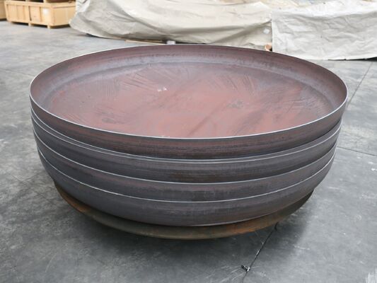 One-Piece Carbon Steel Torispherical Head with 1750mm Inner Diameter 6mm Thickness for Pressure Vessels