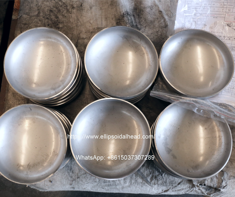 China Factory ASME U Stamp SUS304 6inch Stainless Steel Pipe Caps Head for High Pressure Vessels