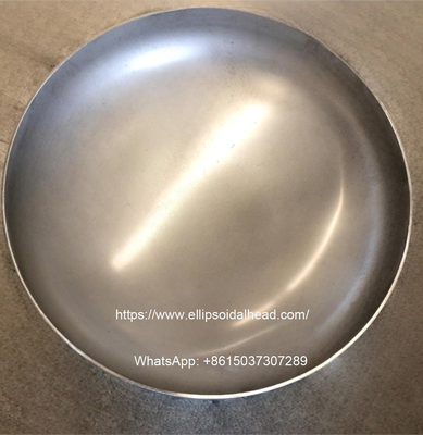 ASME U-Stamp Stainless Steel Small Sized Elliptical Dished Caps for Pressure Tanks