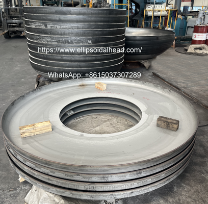 ASME Stainless Steel Flat Bottom Head for Pressure Vessel Tank from GJ Formed Head Factory