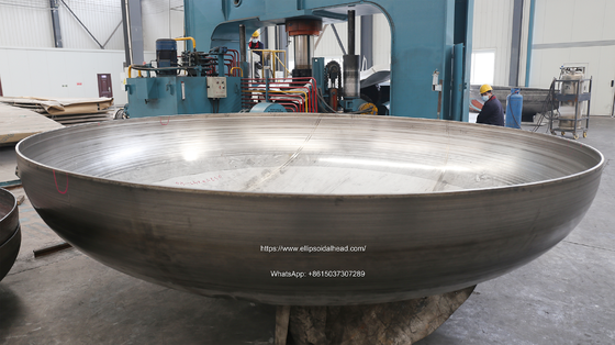 Cold Fabricating Stainless Steel 316L Elliptical Dished Ends from GJ Formed Head Suppliers