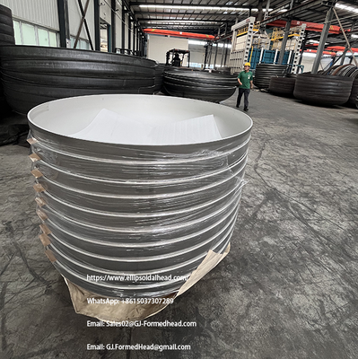 ASME Certified Dished Head Manufacturer in China  with Full Material Traceability System