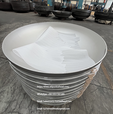 PED/ASME Certified 316L Stainless Steel Pressure Vessel Heads Manufacturer in China