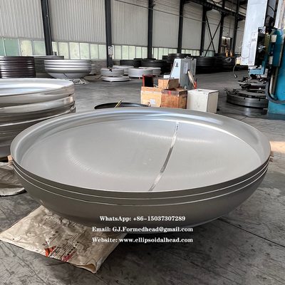 Custom Stainless Steel 316L ASME Elliptical Heads Factory for LNG Tanks with 100% Traceability