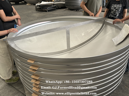Custom Stainless Steel ASME Ceritifed Semiconductor Furnace Dome Heads from China Manufacturer