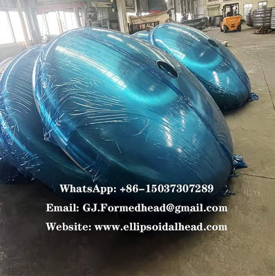 ASME & PED Certified Stainless Steel Dished Heads with High Precision Cold Forming from China Manufacturer