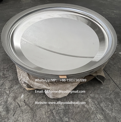 ASME PED Compliant ASTM 304L Stainless Steel Dished Heads Factory in China