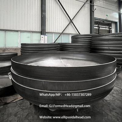 ASME Certified Chinese Manufacturer of Dished Heads Fabricated From SA-516 Carbon Steel and SA-240M Stainless Steel