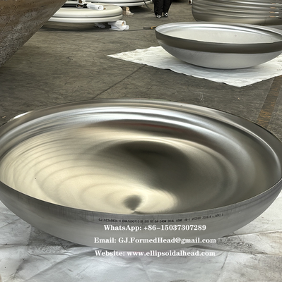 Water-Cooled Furnace Dished Head for Silicon/Semiconductor Growth