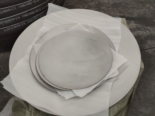 316L Stainless Steel Spherical Cap Head 679mm Diameter 5mm Thickness