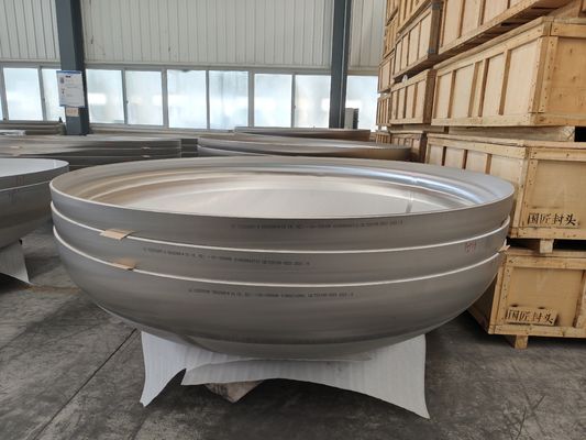 S30408 EHA（Cold-Pressed Forming）Inner Diameter 2500mm, Wall Thickness 10mm, Suitable for Cryogenic Tankers
