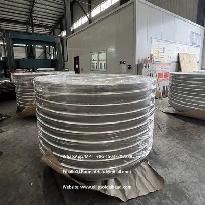 Fornecedor de cabeças de tanque para vasos de pressão de aço inoxidável com certificação ASME e PED na China