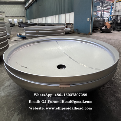 Κατασκευαστής κεφαλής κεφαλής λεπτού τοιχώματος υψηλής ακρίβειας Torispherical από ανοξείδωτο χάλυβα στην Κίνα